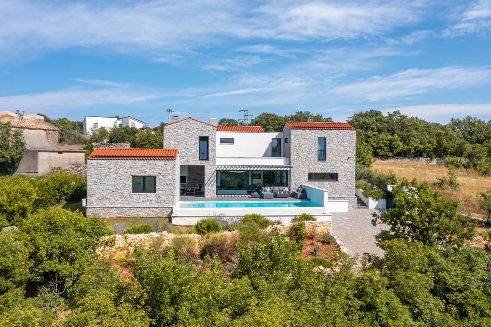 Villa Ca Veia Vrbnik  Exterior foto